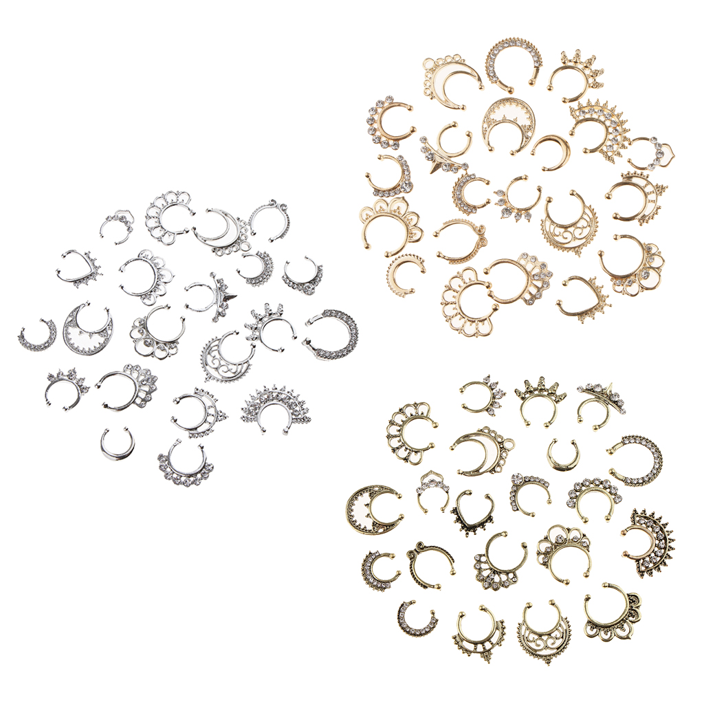 Body Jewelry Hot - Sıcak satış 21/3 adet burun sahte