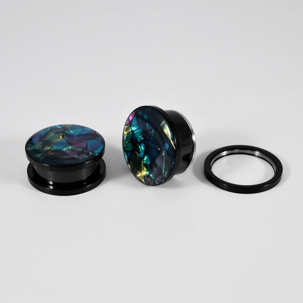 1 adet paslanmaz çelik Mix ren - Body Jewelry Ear Plugs incelemesi ve fiyatı
