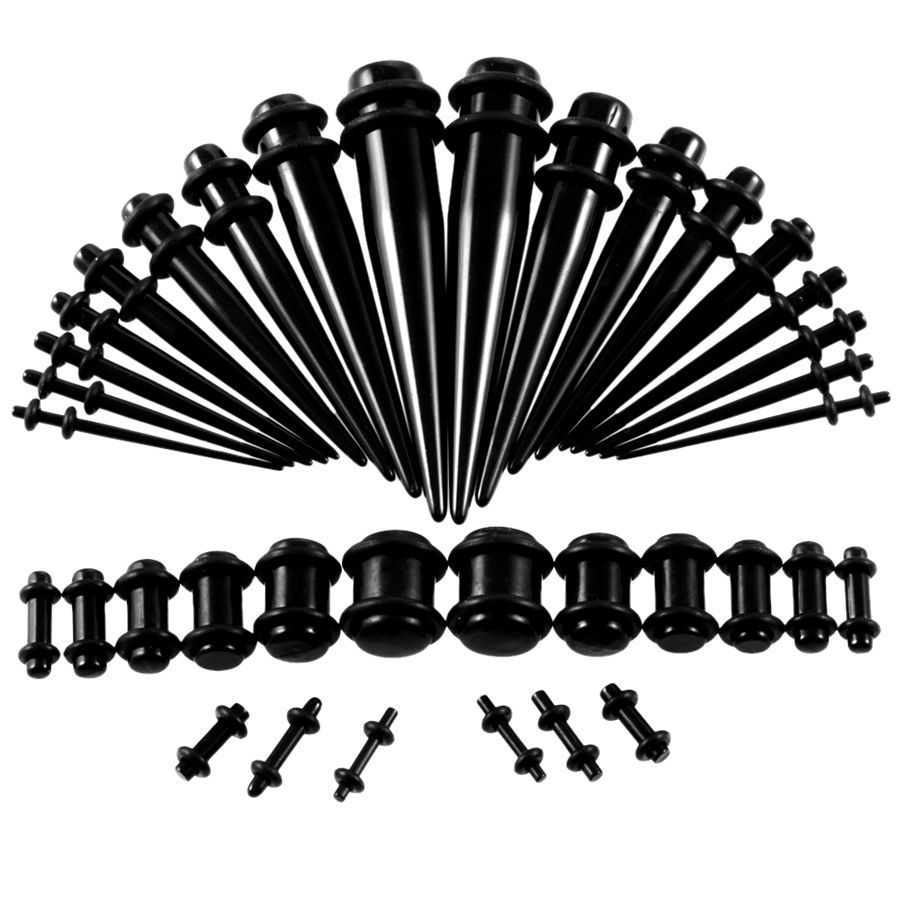 36 adet/grup Akrilik Kulak Gös - Body Jewelry Ear Plugs incelemesi ve fiyatı