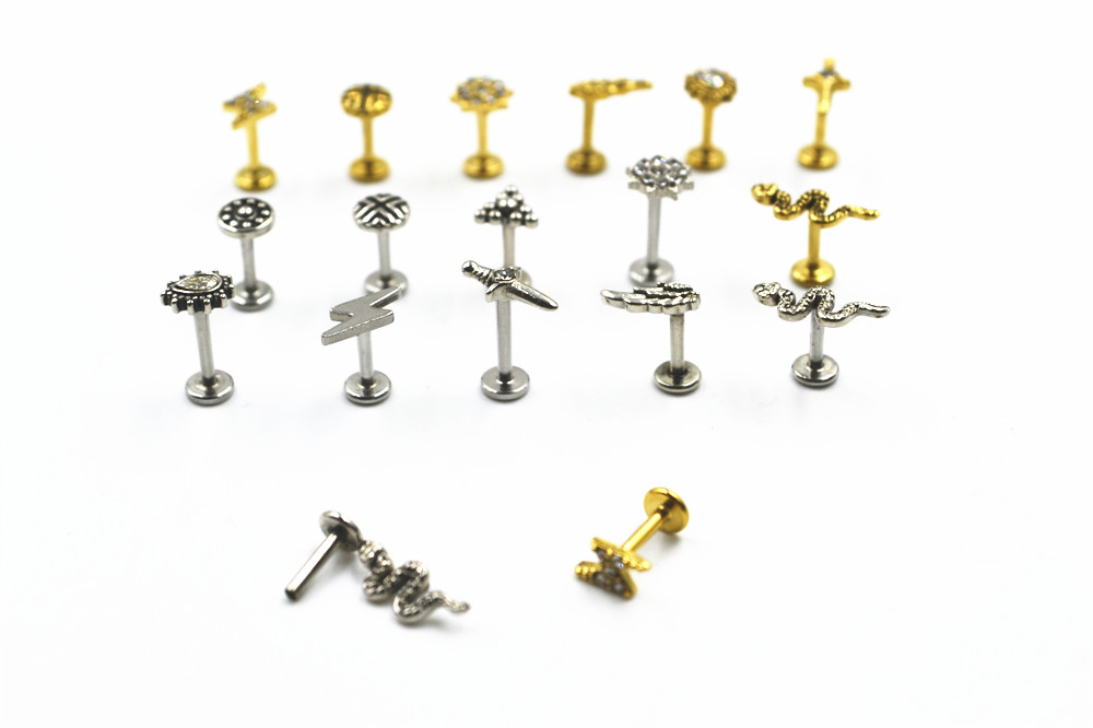 50 adet/grup vücut takı 16GX6/ - Body Jewelry Hot incelemesi ve fiyatı