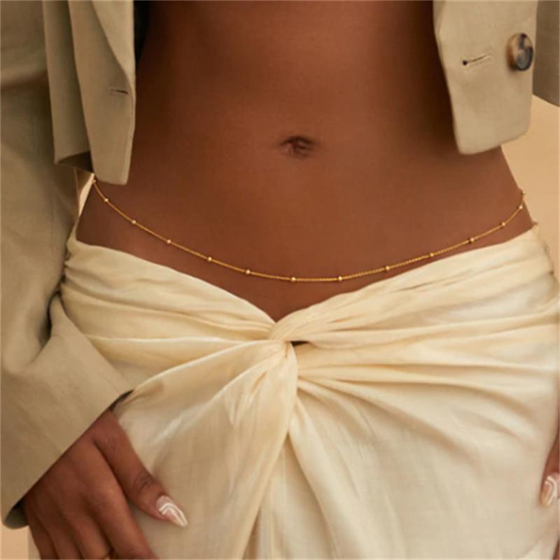 Kızlar basit boncuklu göbek zi - Body Jewelry Women incelemesi ve fiyatı