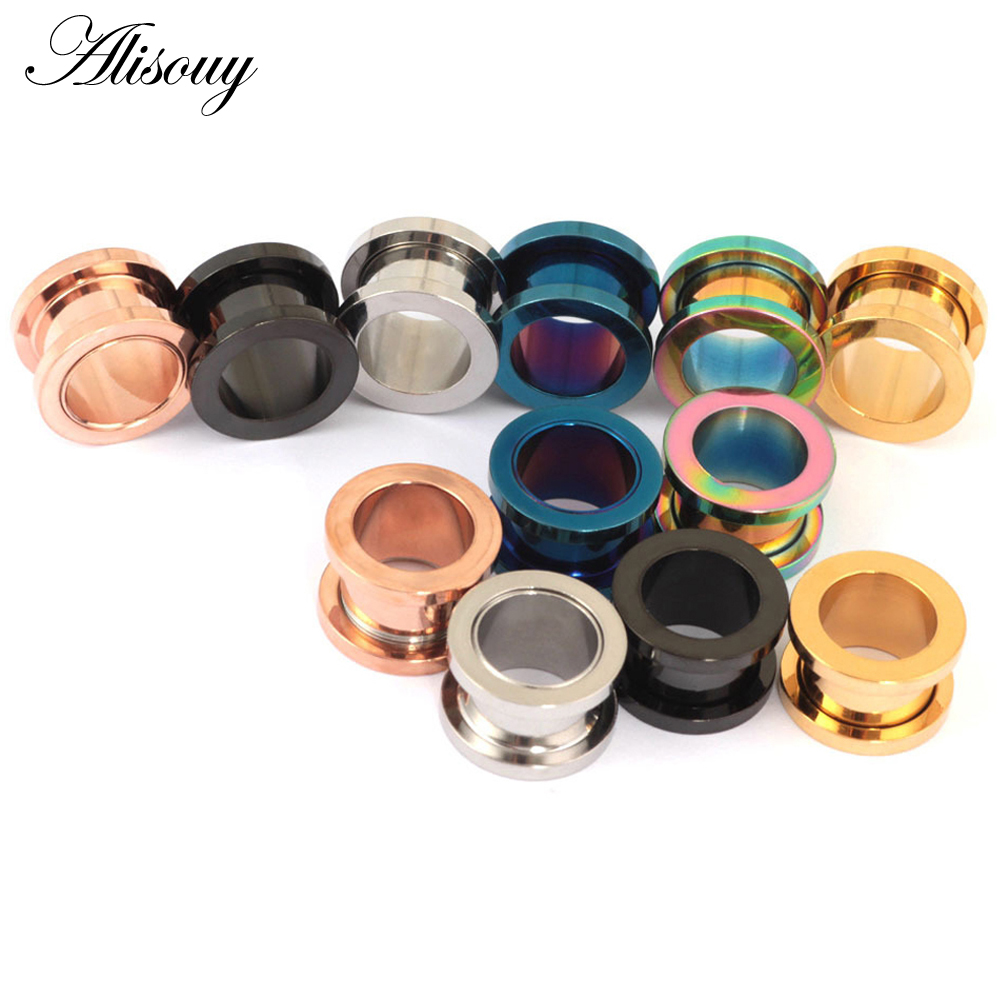 1 adet 2mm-25mm Paslanmaz Çeli - Body Jewelry Ear Plugs incelemesi ve fiyatı