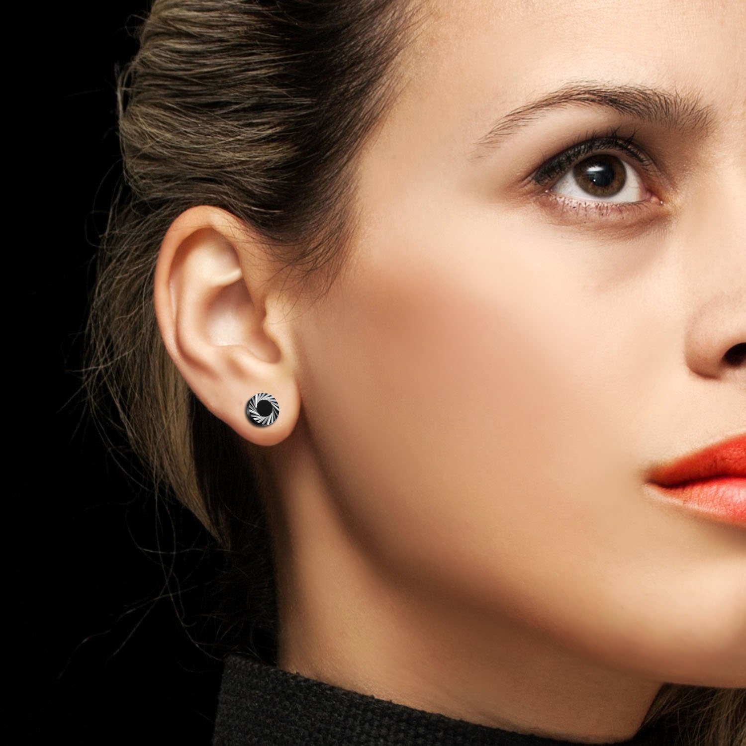 2 adet/6 adet siyah paslanmaz  - Body Jewelry Ear Plugs incelemesi ve fiyatı