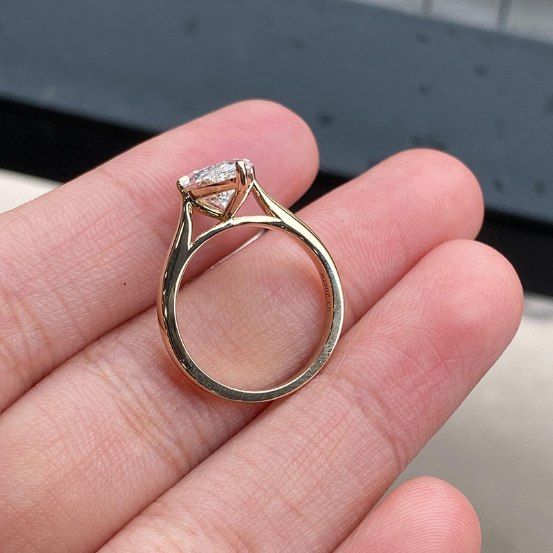 14 Ayar Sarı Altın Sade 2 Kara - Body Jewelry Vch incelemesi ve fiyatı