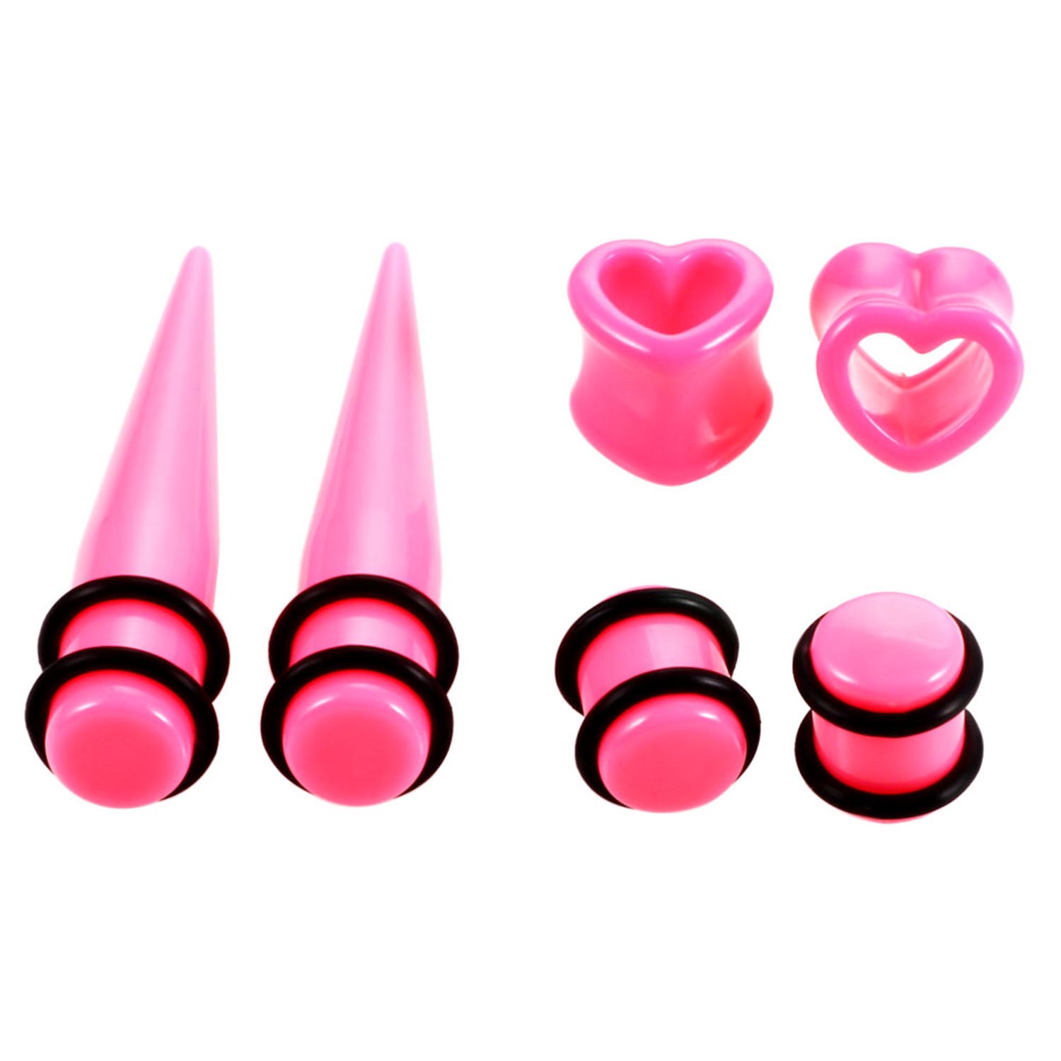 36 adet-54 adet 14G-00G Akrili - Body Jewelry Ear Plugs incelemesi ve fiyatı