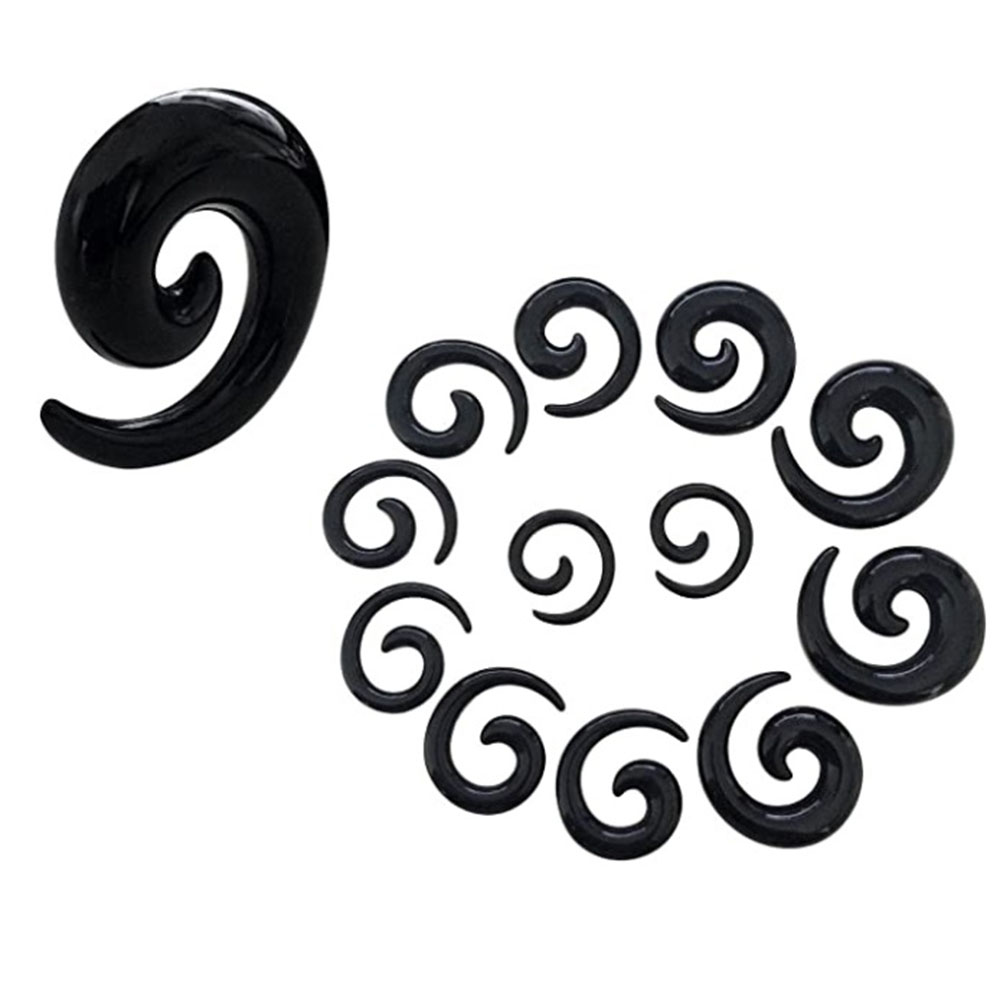 1 takım Kulak Konik Kiti Siyah - Body Jewelry Ear Plugs incelemesi ve fiyatı