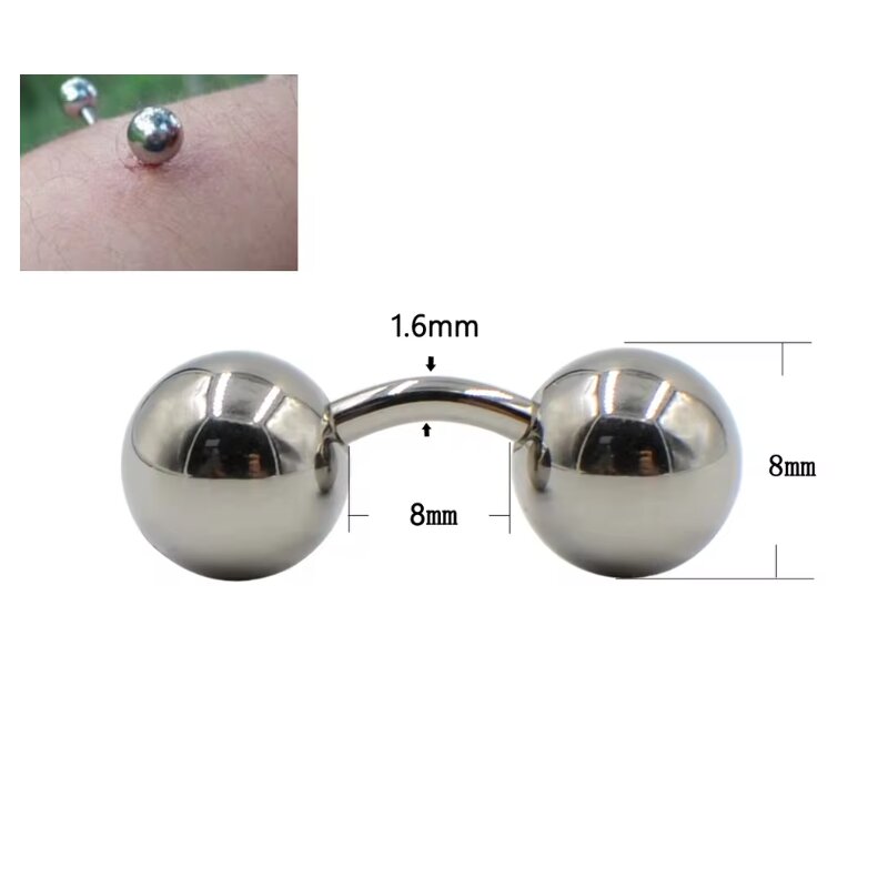 1 Adet Büyük Top 316L Dıştan D - Body Jewelry Vch incelemesi ve fiyatı