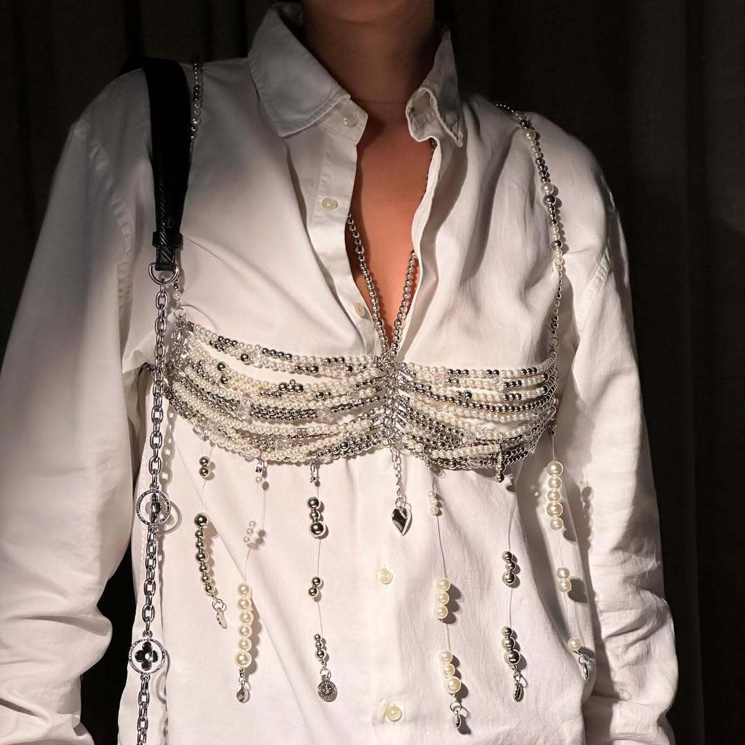 2025 Lüks Tasarım Halter Yelek - Body Jewelry Vest incelemesi ve fiyatı