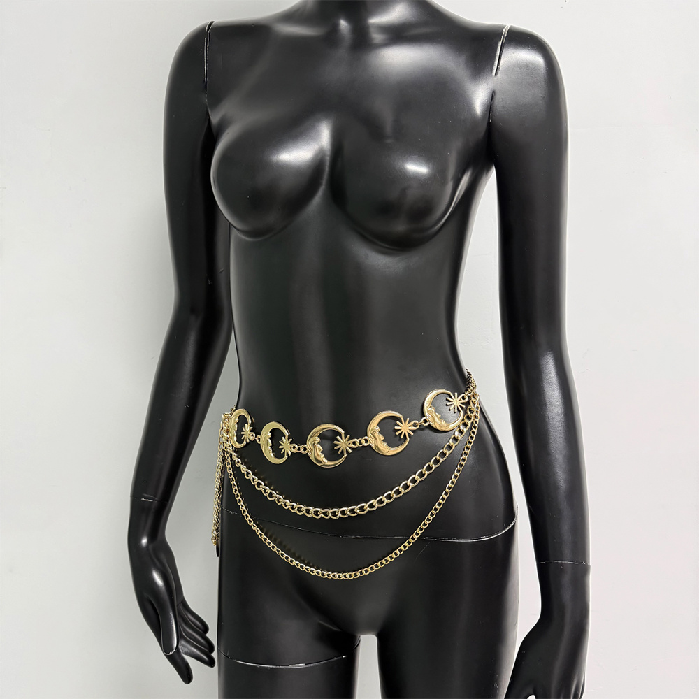 Seksi Altın Gümüş Ay Yıldız Zi - Body Jewelry Hot incelemesi ve fiyatı