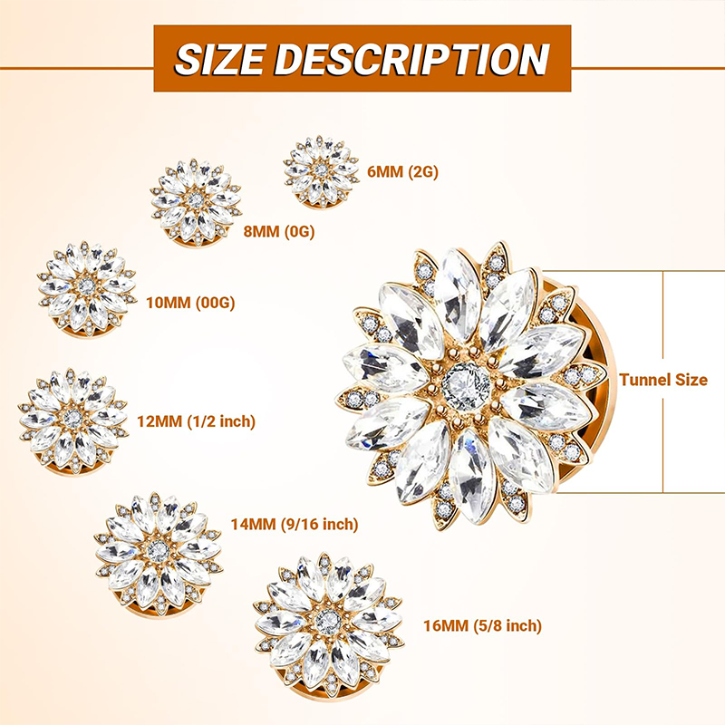 Kübik Zirkonyalı Kulak Tıkaçla - Body Jewelry Ear Plugs incelemesi ve fiyatı