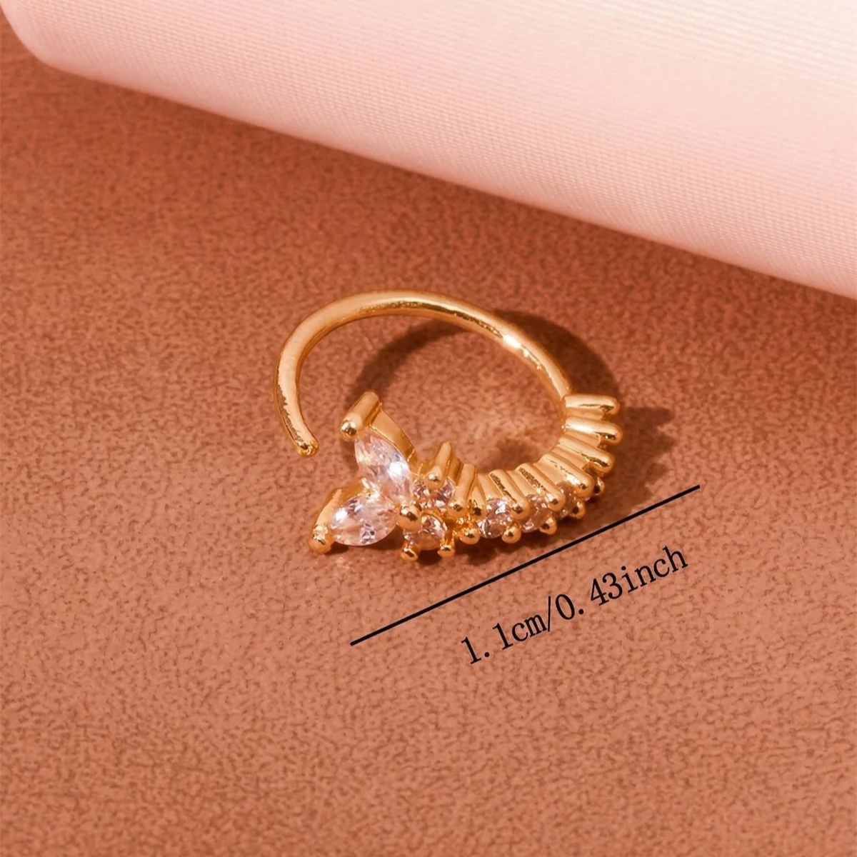 1 Adet Y Şekilli Tasarım Delik - Body Jewelry Hot incelemesi ve fiyatı