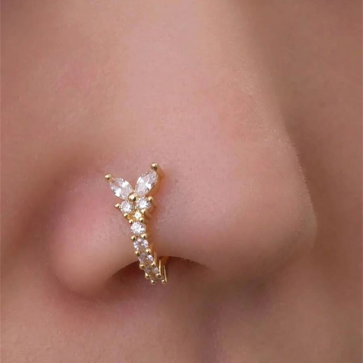 1 Adet Y Şekilli Tasarım Delik - Body Jewelry Hot incelemesi ve fiyatı