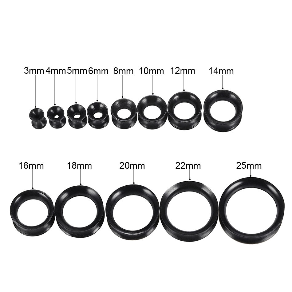 30 adet/grup Silikon Esnek Kul - Body Jewelry Ear Plugs incelemesi ve fiyatı