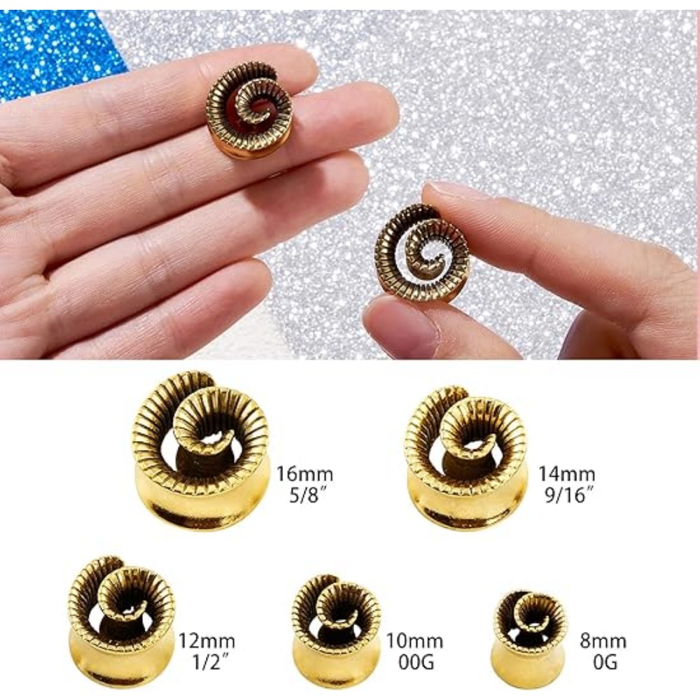 2 adet kulak tünelleri 316L pa - Body Jewelry Ear Plugs incelemesi ve fiyatı