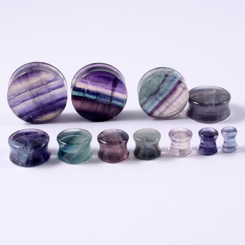 2 adet doğal taş çift alevlend - Body Jewelry Ear Plugs incelemesi ve fiyatı