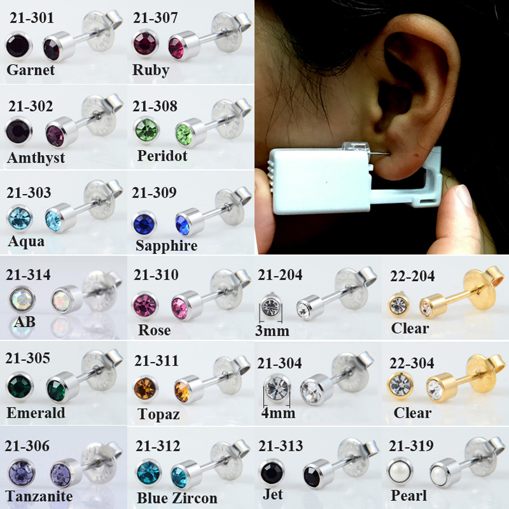 24 adet/kutu hiçbir ağrı kulak - Body Jewelry Ear Plugs incelemesi ve fiyatı