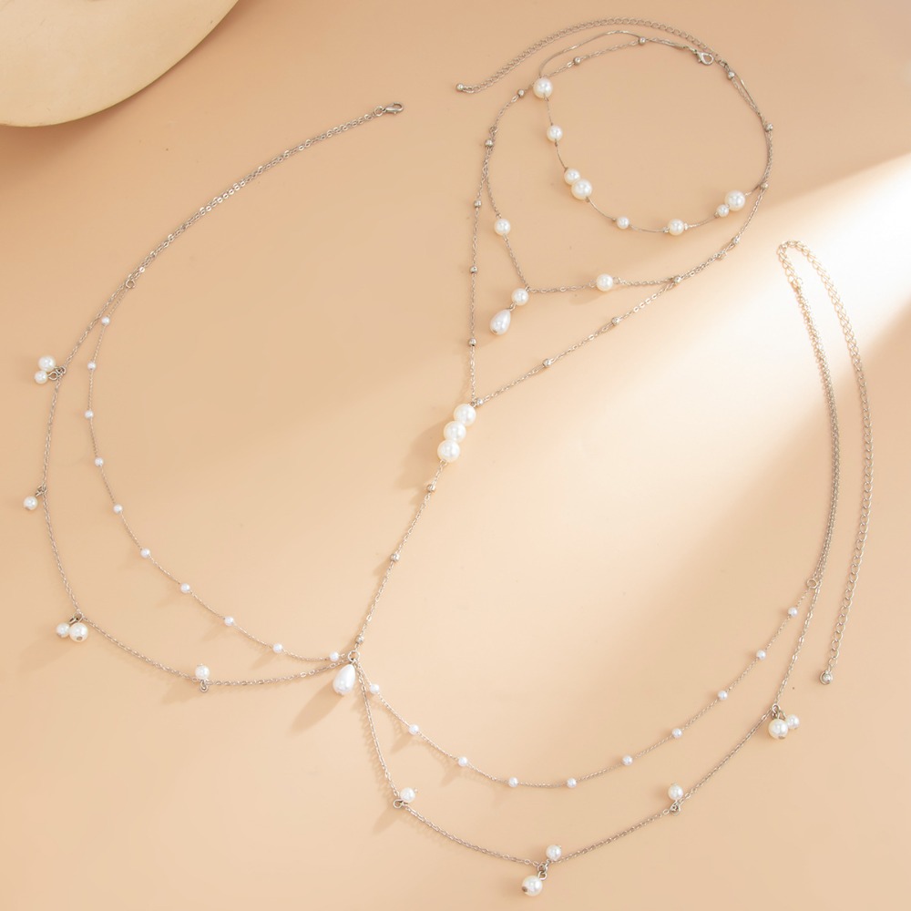 Çok Katmanlı İmitasyon İnci Ko - Body Jewelry Women incelemesi ve fiyatı