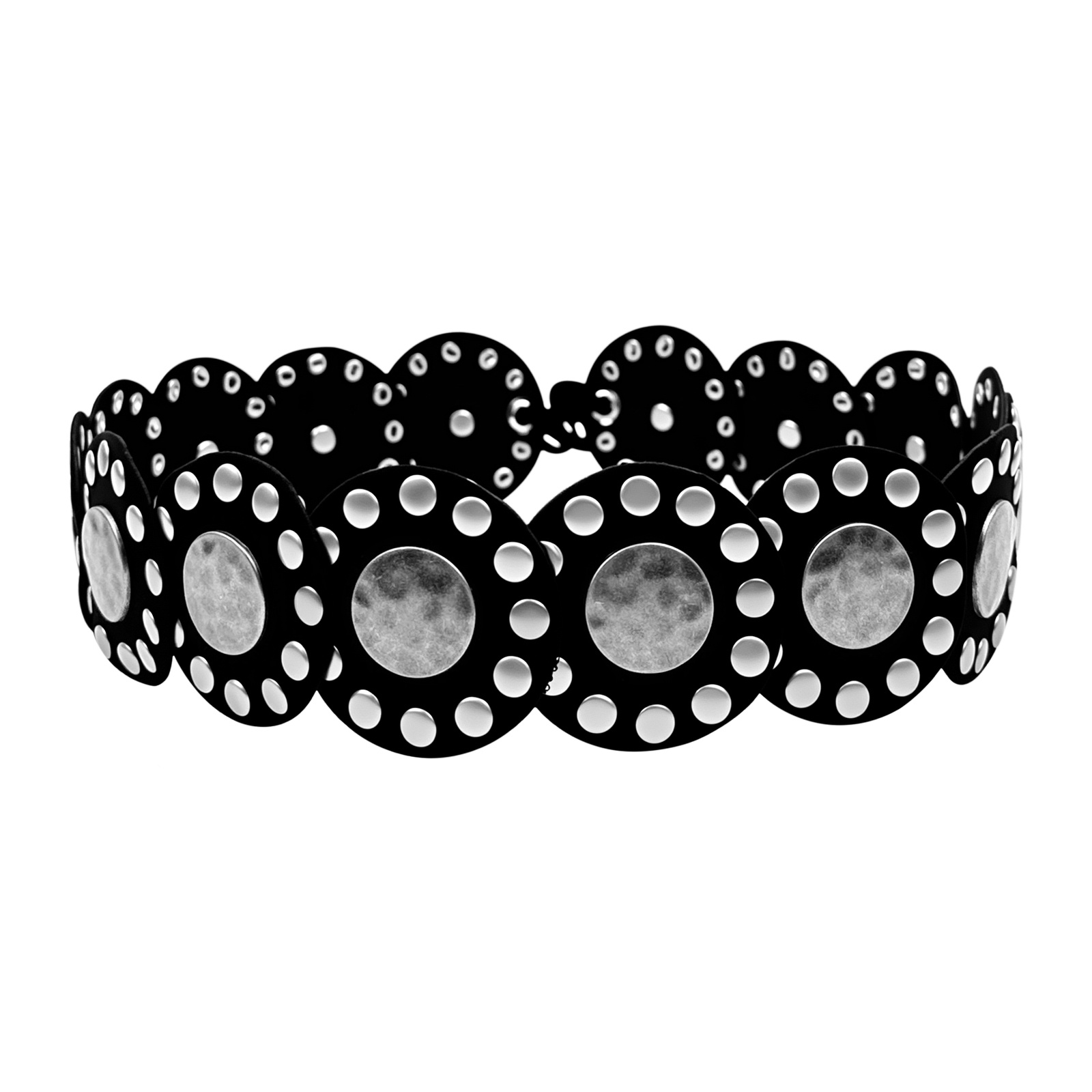 Y2K Batı Tarzı Metal Diskli Pü - Body Jewelry Hot incelemesi ve fiyatı