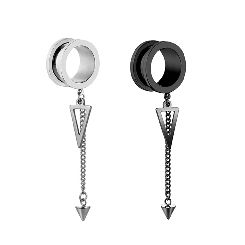 1 çift Paslanmaz Çelik Kulak T - Body Jewelry Ear Plugs incelemesi ve fiyatı